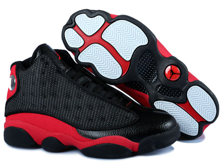 Air Jordan Retro 13 Net Black Red Low Price